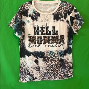 Graphic Leopard Print T-Shirt